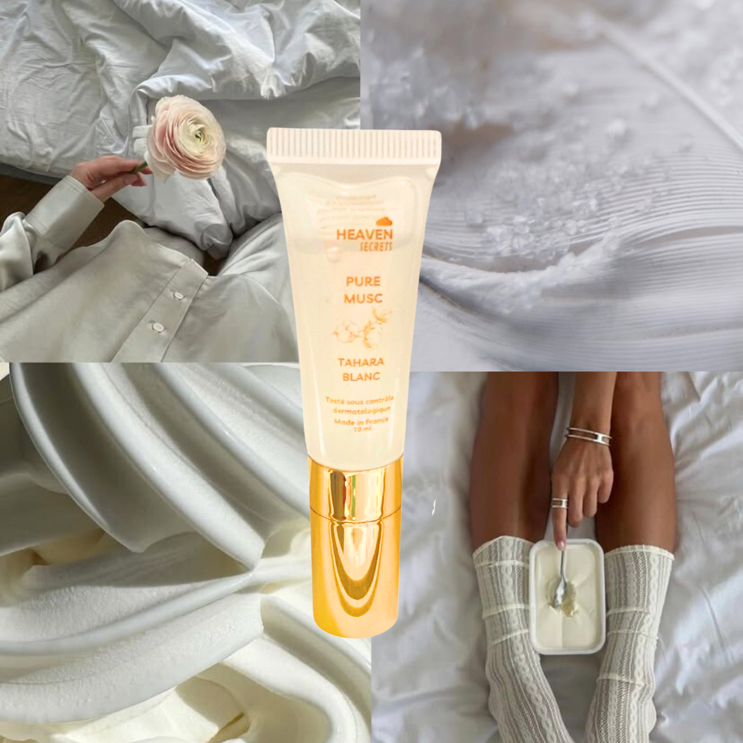 Musc Tahara Blanc Femme – Parfum Musc Fraîcheur Intime