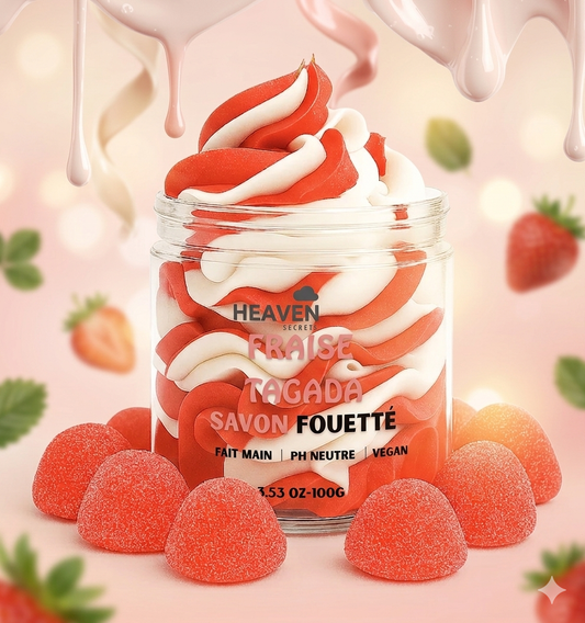 CHANTILLY DE DOUCHE - FRAISE TAGADA